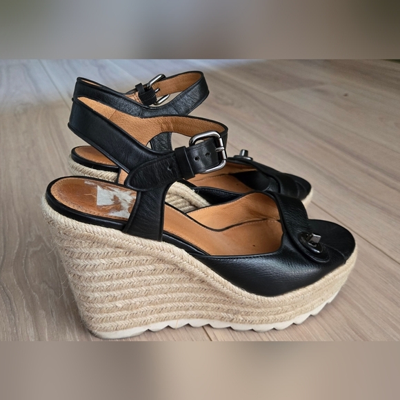 C - Coach Elita sandal Wedge heels - Picture 1 of 11
